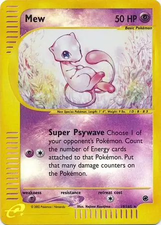Mew Reverse Holo