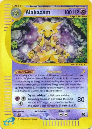 Alakazam Reverse Holo
