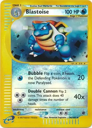 Blastoise Reverse Holo