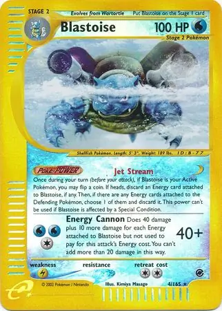 Blastoise Reverse Holo