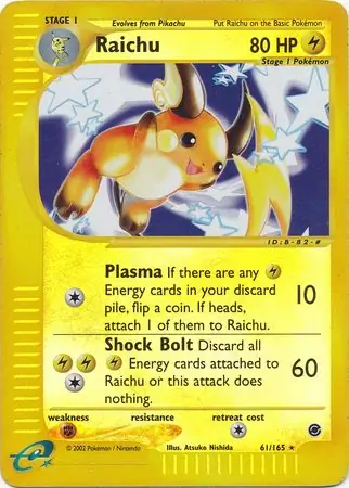 Raichu Reverse Holo