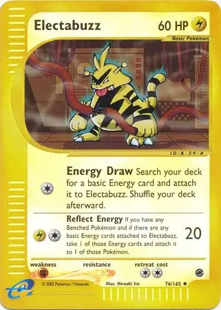 Electabuzz Reverse Holo