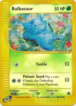 Bulbasaur Reverse Holo