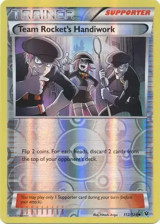 Team Rocket's Handiwork Reverse Holo