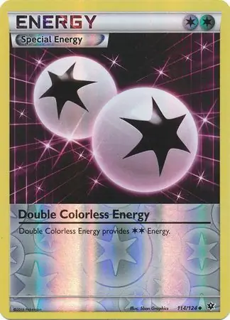 Double Colorless Energy Reverse Holo