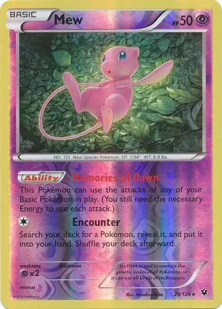 Mew Reverse Holo