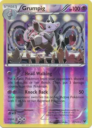 Grumpig Reverse Holo