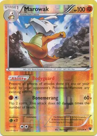 Marowak Reverse Holo