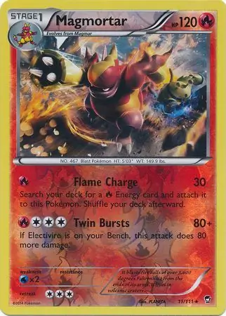 Magmortar Reverse Holo