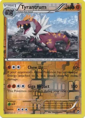 Tyrantrum Reverse Holo