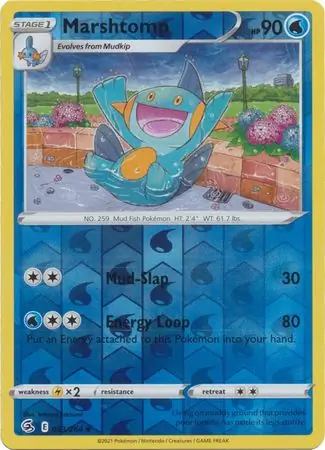 Marshtomp Reverse Holo