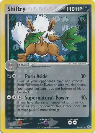 Shiftry Reverse Holo
