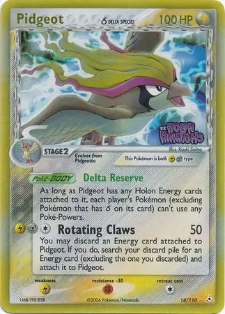 Pidgeot Reverse Holo