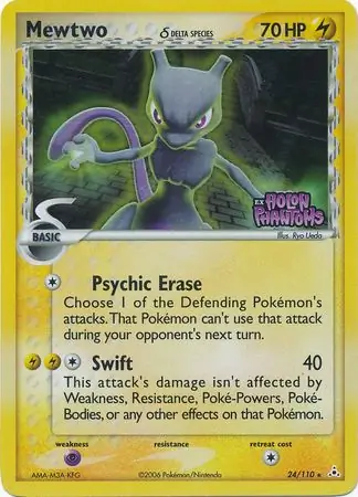 Mewtwo Reverse Holo