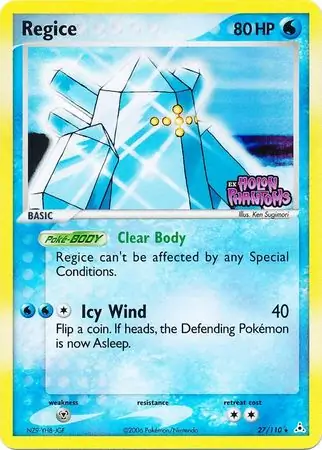Regice Reverse Holo