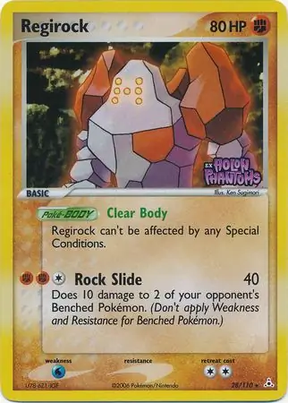 Regirock Reverse Holo