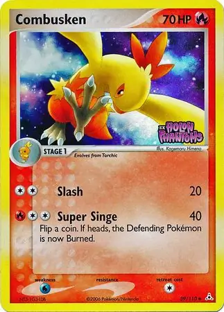 Combusken Reverse Holo