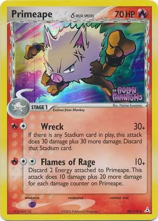 Primeape Reverse Holo