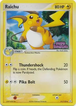 Raichu Reverse Holo