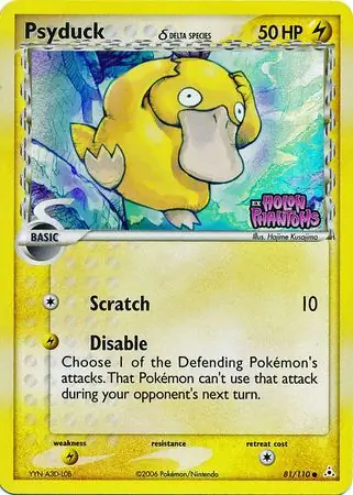 Psyduck Reverse Holo