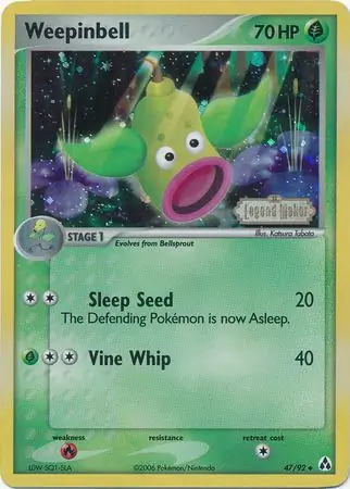 Weepinbell Reverse Holo