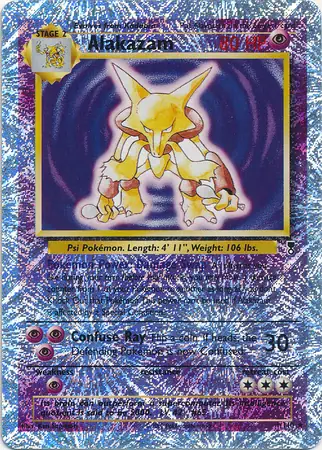 Alakazam Reverse Holo