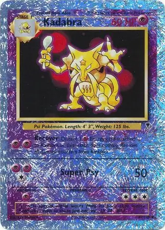 Kadabra Reverse Holo