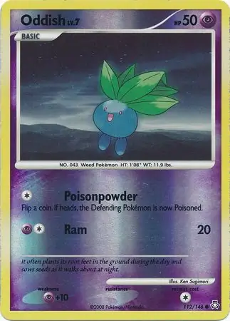 Oddish Reverse Holo