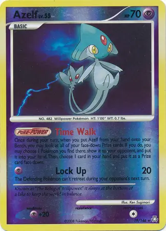 Azelf Reverse Holo