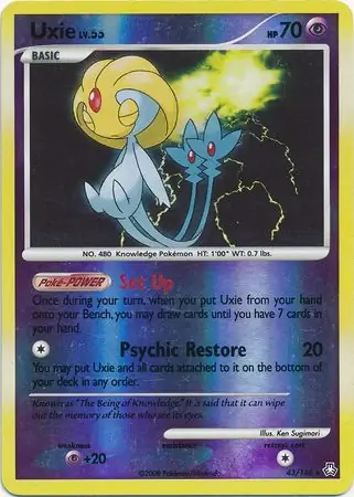 Uxie Reverse Holo