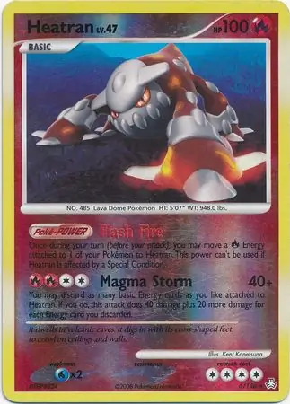 Heatran Reverse Holo