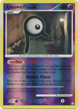 Unown Reverse Holo