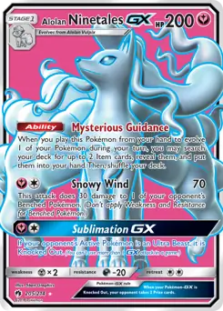 Alolan Ninetales GX