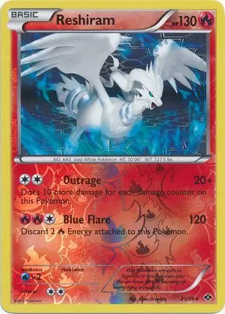 Reshiram Reverse Holo