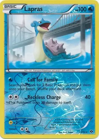 Lapras Reverse Holo