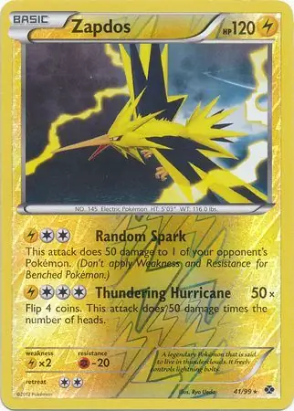 Zapdos Reverse Holo