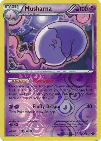 Musharna Reverse Holo