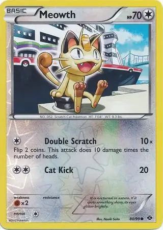 Meowth Reverse Holo