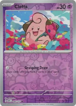 Cleffa Reverse Holo