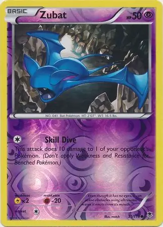 Zubat Reverse Holo