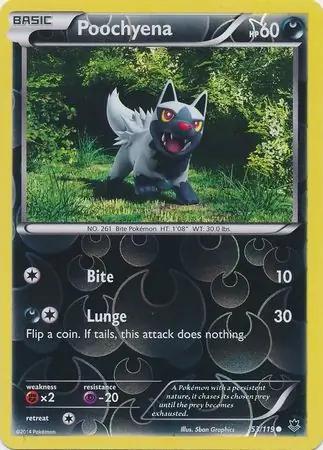 Poochyena Reverse Holo