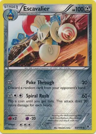 Escavalier Reverse Holo