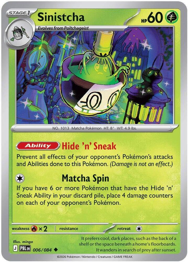 Sinistcha Reverse Holofoil