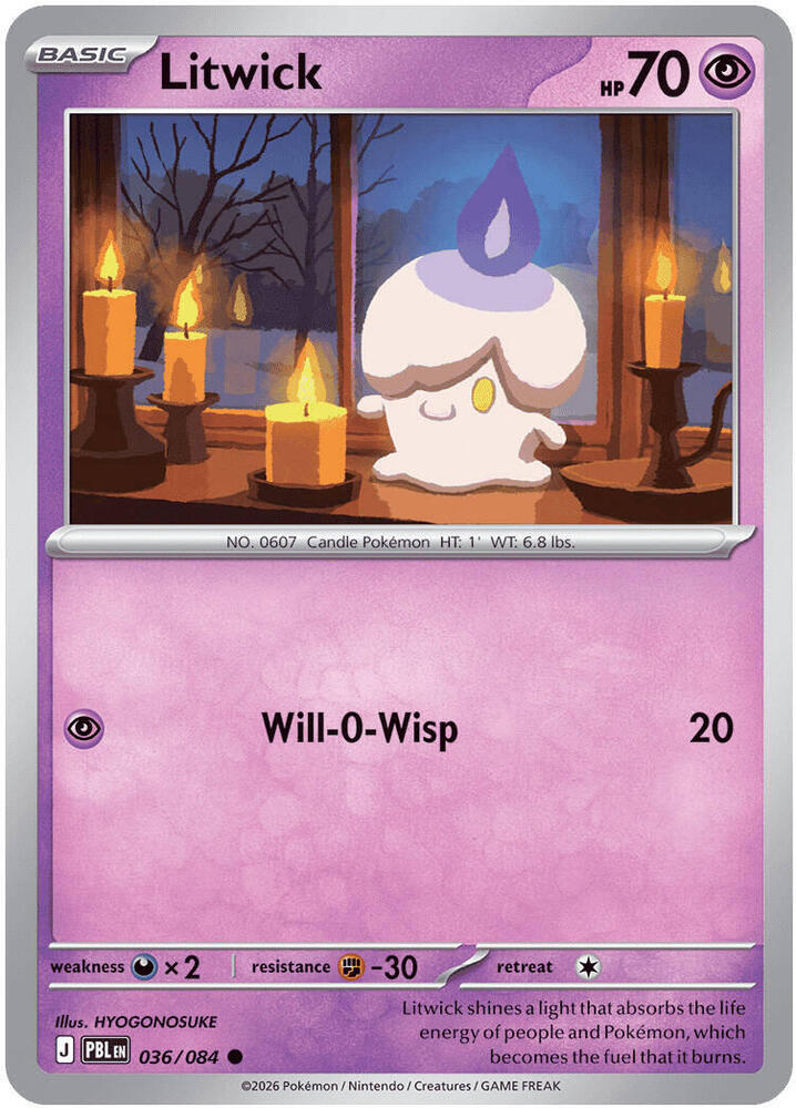 Litwick Reverse Holofoil