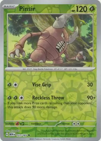 Pinsir Reverse Holo