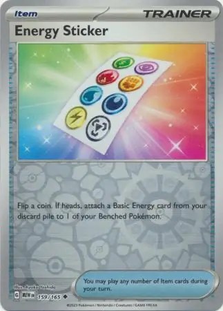 Energy Sticker Reverse Holo