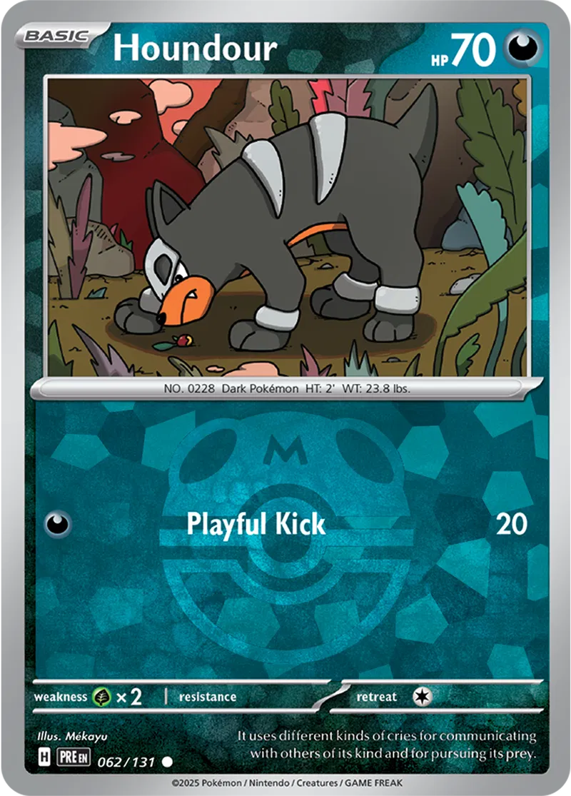 Houndour Master Ball Holo