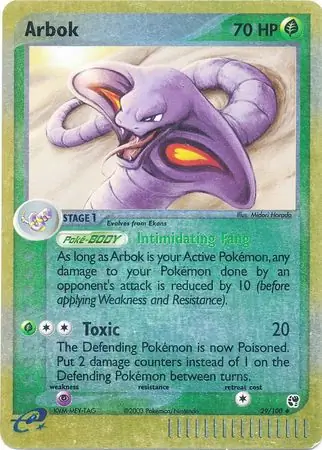 Arbok Reverse Holo