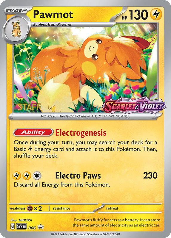 Pawmot Staff Prerelease