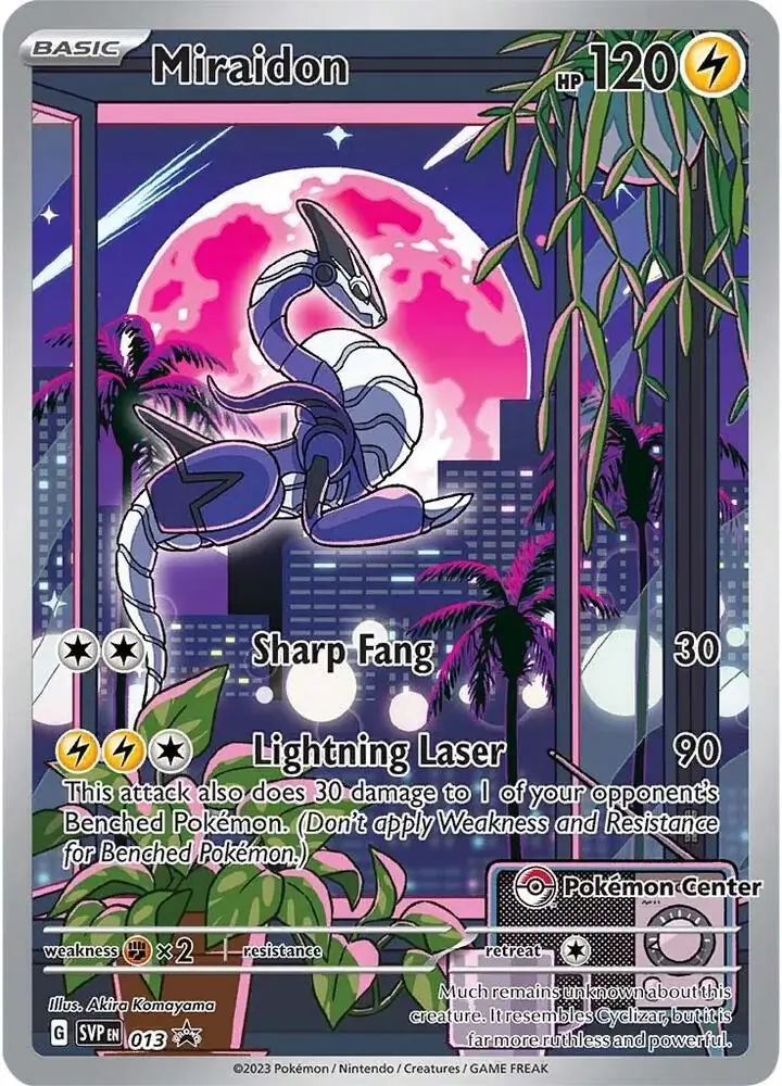 Miraidon Pokemon Center